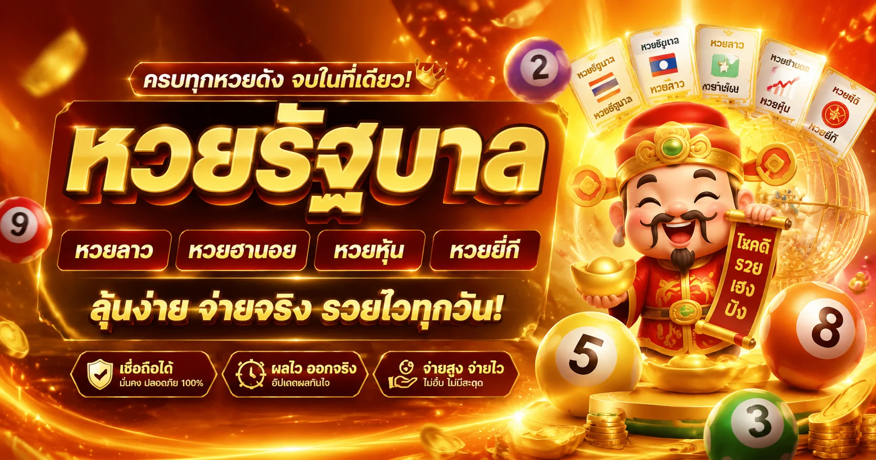 ผลหวยล่าสุดรวมทุกประเภทบน AZTEC888